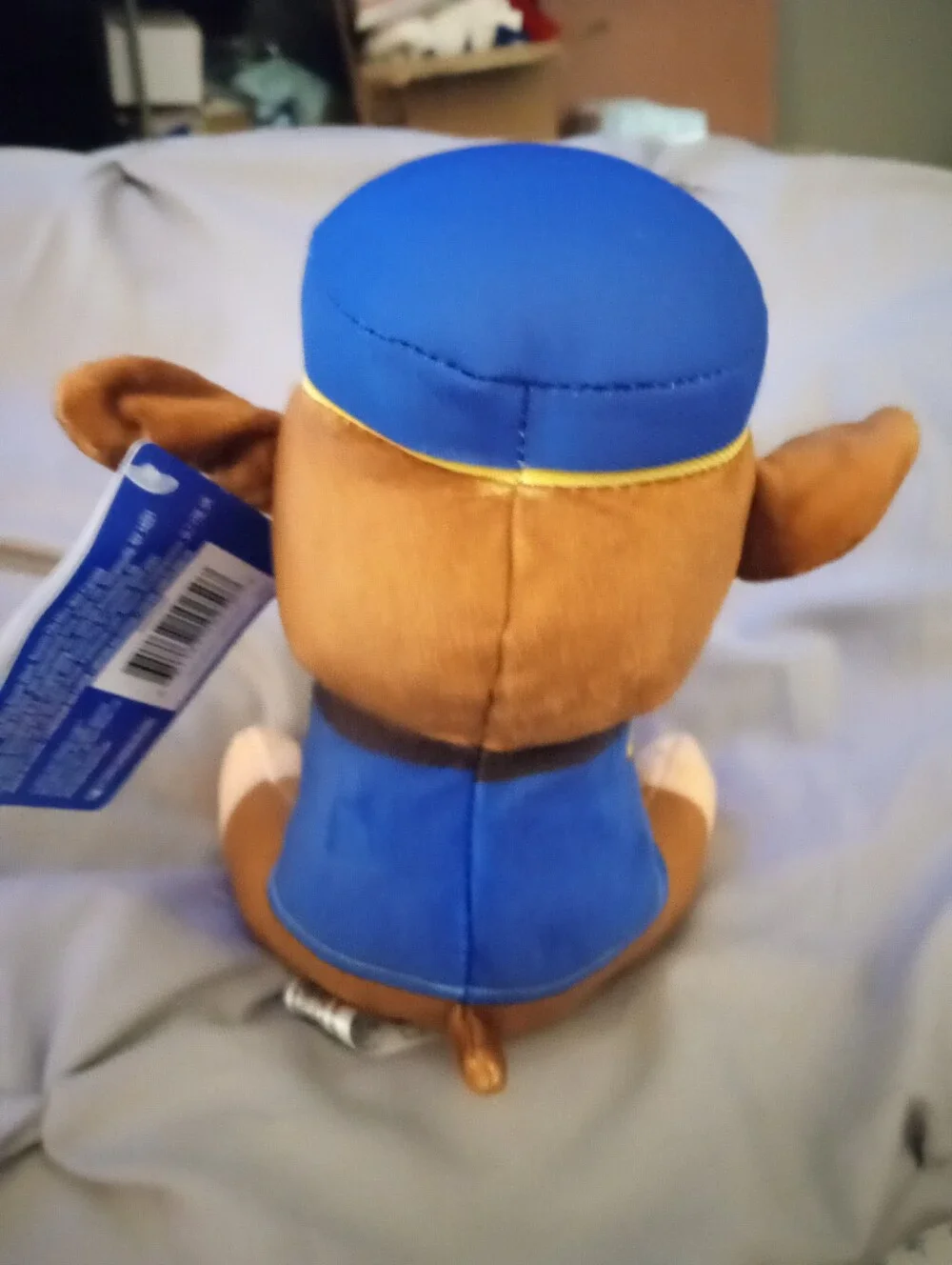 NICKELODEON PAW PATROL . AUTHENTIC CHASE 6 IN PLUSH TOY